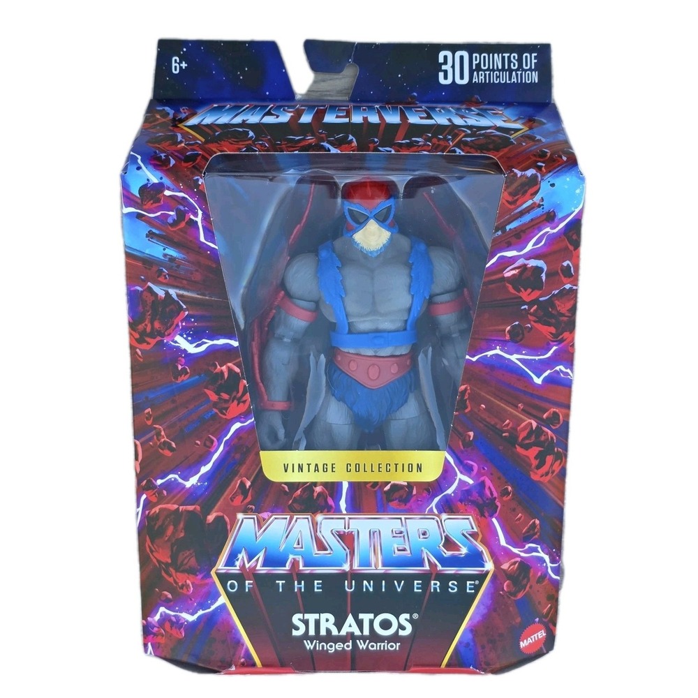MOTU Stratos Masters of Universe Masterverse Vintage Collection Figure NEW